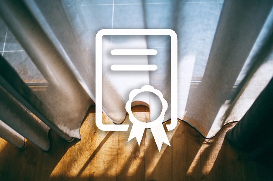 foto-van-gordijn-met-icoon-certificaat